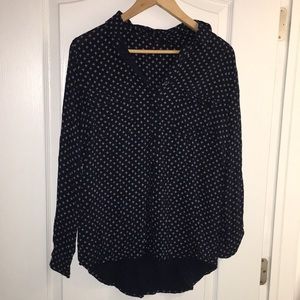 M&S Button Down Dark blue shirt